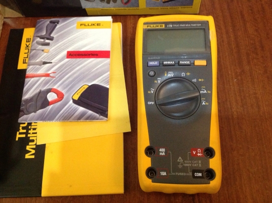 ขายมิเตอร์ FLUKE 179 ของตัวเอง เก่าเก็บซื้อมาไม่เคยใช้งาน (ลดราคาพิเศษสุด) สภาพเหมือนได้เครื่องใหม่