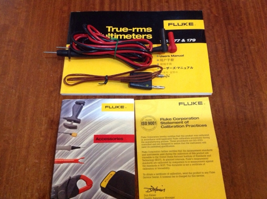 ขายมิเตอร์ FLUKE 179 ของตัวเอง เก่าเก็บซื้อมาไม่เคยใช้งาน (ลดราคาพิเศษสุด) สภาพเหมือนได้เครื่องใหม่