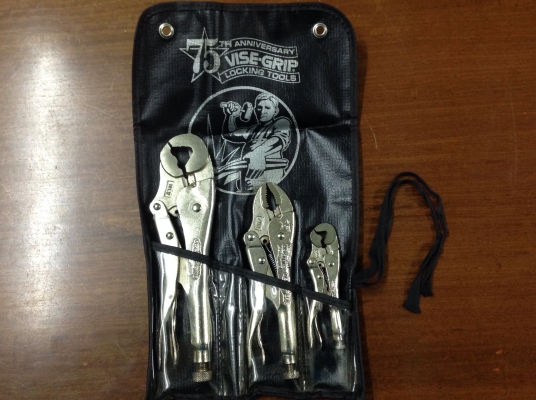 ขายคีมล็อค Petersen Vise Grip Limited Edition ครบรอบ 75 ปี เป็นของสะสม