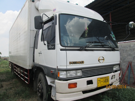 HINO-เครื่องHO7C.โบว์.ติดก๊าซNGV100\%.ถัง5ลูก.ตู้3บาน.7.20เมตร.สภาพสวยๆพร้อมใช้.ราคา550.000บ