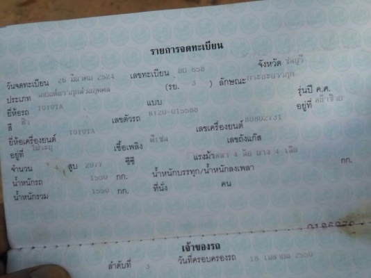 ขายสี่ล้อกลาง DYNA. เครื่อง85 แรงไม่ติดเวลาพร้อมใช้งานครับ ขายสี่ล้อกลาง DYNA. เครื่อง85 แรงไม่ติดเวลาพร้อมใช้งานครับ