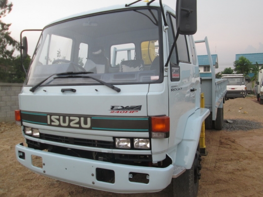 ขาย  6 ล้อติดเครน  ISUZU FTR 160 แรง เครน 4 ปอก TADANO