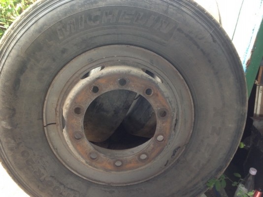 ขายกระทะ 10 รู พร้อมยาง เรเดียน มิชิลิน 11.00 R 20