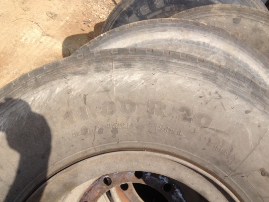 ขายกระทะ 10 รู พร้อมยาง เรเดียน มิชิลิน 11.00 R 20