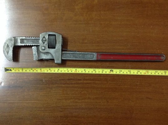 ขายประแจขันท่อ VINTAGE WALWORTH 18" ขายประแจขันท่อ VINTAGE WALWORTH 18"