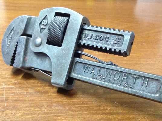 ขายประแจขันท่อ VINTAGE WALWORTH 18"