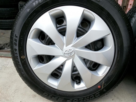 ล้อกะทะ  New yaris2015 ยาริส พร้อมยาง 175 65 14