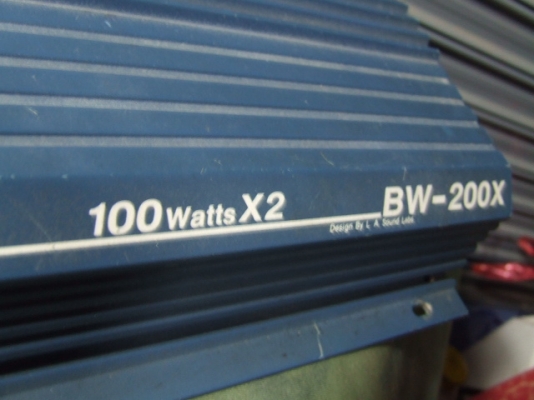ขายแอมป์ 2ch 100+100w usa แท้ ขายแอมป์ 2ch 100+100w usa แท้