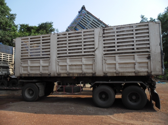 ขายรถบรรทุก HINO 380 EURO 3 ซีลี 500 ปี 53 ดั้มแม่ลูกแม่ 12 ล้อจากโรงงานกระบะ PANUS แม่ลูกยาว 7.5 เมตรทั้งแม่ลูกทะเบียนพร้อมรถมือเดียวสวยเดิมๆ