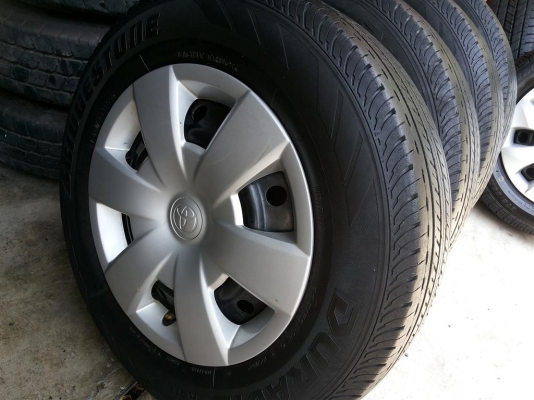 ล้อกะทะ วีโก้ ขอบ15 5รู114 ยาง 205 70 15 แยกได้ ล้อกะทะ วีโก้ ขอบ15 5รู114 ยาง 205 70 15 แยกได้