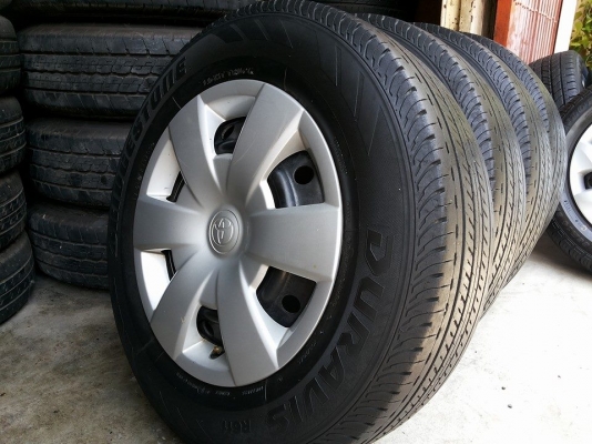 ล้อกะทะ วีโก้ ขอบ15 5รู114 ยาง 205 70 15 แยกได้ ล้อกะทะ วีโก้ ขอบ15 5รู114 ยาง 205 70 15 แยกได้