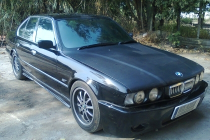 หลุดจองครับ ลูกค้าเงินไม่พอ BMW E34 เครื่อง2500 6 สูบ A/T สีดำ ปี97 พร้อมใช้ครับ