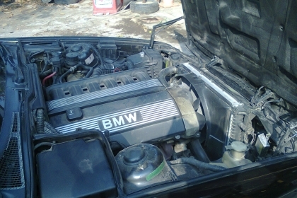 หลุดจองครับ ลูกค้าเงินไม่พอ BMW E34 เครื่อง2500 6 สูบ A/T สีดำ ปี97 พร้อมใช้ครับ