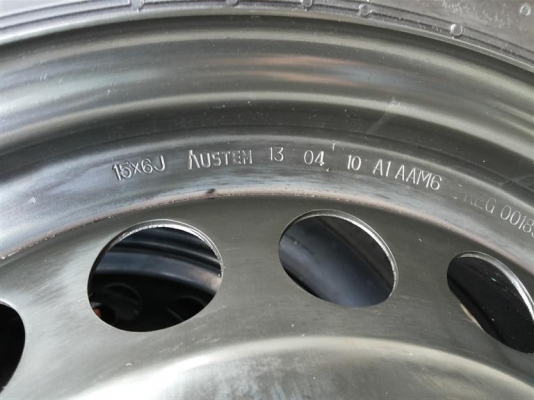 ล้อ เชฟโลเลต โซนิค ยาง 195 65 15 ถอดป้ายแดง