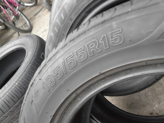 195/55R15  FIRESTONE TZ700   มี 2 เส้นครับ TEL.081-427-3941