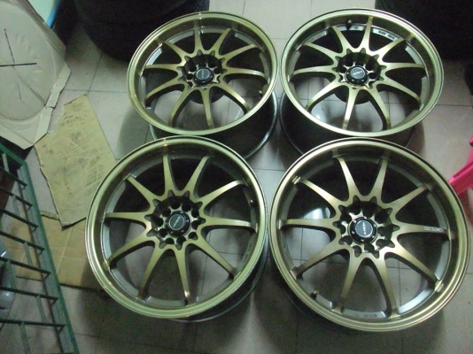 ล้อ CE28 ขอบ18 5/100-114 กว้าง8.5 et25ทั้ง4วง งาน ROTA