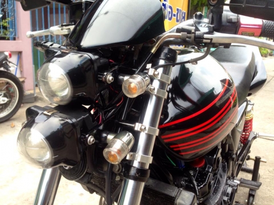 ต้ำพระราม2ขาย HONDA CB400VS.S ปี98 แท้อินวอย์สรรพสามิต แท้ฉบับเต็ม แต่งสวยๆไฟหน้าโปรเจ็ทเตอร์