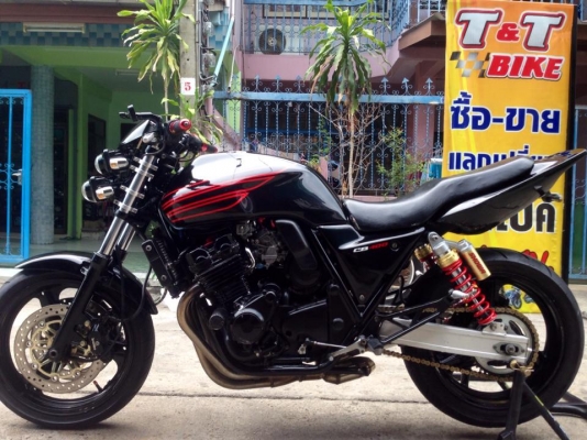 ต้ำพระราม2ขาย HONDA CB400VS.S ปี98 แท้อินวอย์สรรพสามิต แท้ฉบับเต็ม แต่งสวยๆไฟหน้าโปรเจ็ทเตอร์
