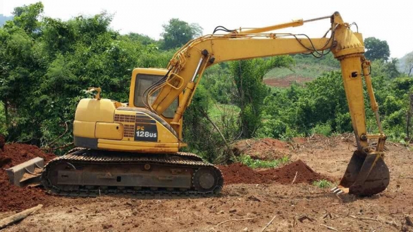 ขายรถแมคโครKOMATSU 128 US