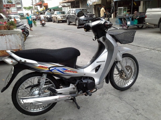Wave 125 r ปี 50 กุญแจใหญ่ สีเทาเครื่องเดิมๆ แน่น ชุดสีสวย เอกสารครบ
