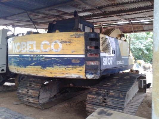 ขายรถแบ็คโฮ Kobelco sk 200 mark 2 เครื่อง 6D31 ปั๊ม K3V เอกสารเล่มทะเบียน