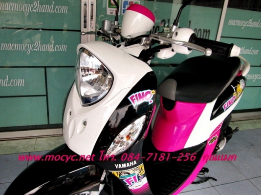 Fino i  สี ดำ ขาว ชมพู รถเดือน ก.ย.ปี 56 ไมล์ 4194 โล รุ่นใหม่ล่าสุด ของแถม 3 รายการ  29900