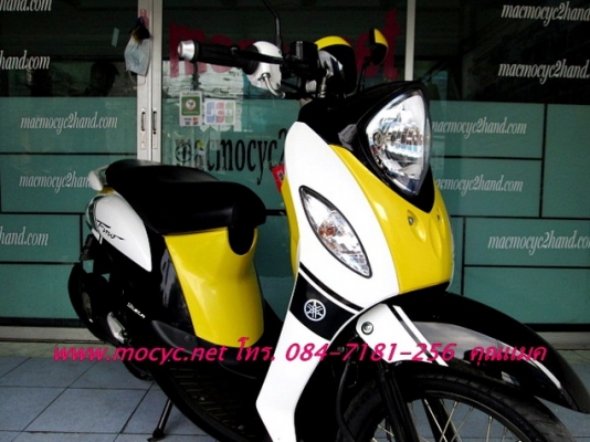 Fino fi  สี เหลืองดำ รถเดือน ส.ค.ปี 56 รุ่นใหม่ล่าสุด ระบบหัวฉีด ไมล์ 6760 โล ของแถม 4 รายการ  29900