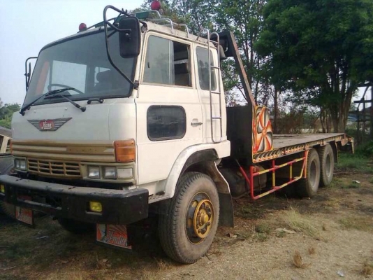 ขายรถเทเลอร์สิบล้อ Hino หัว F18 แชสซี KT725 - 2 เพลา เครื่อง EH700 185 แรง ทะเบียนพร้อม