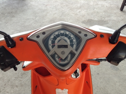 ขาย!!! มีโอไฟคู่ ลายนินจา ปี53 รถเครื่องดีคับ ทะเบียนครบ ภาษีไม่หมด