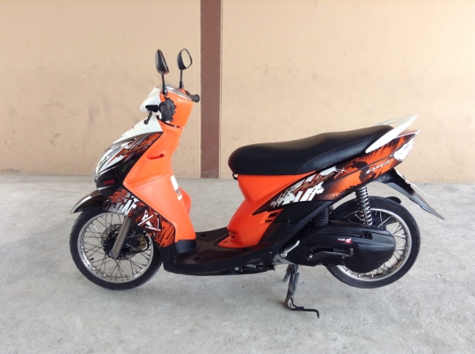 ขาย!!! มีโอไฟคู่ ลายนินจา ปี53 รถเครื่องดีคับ ทะเบียนครบ ภาษีไม่หมด