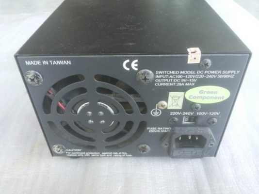 SWITCHING POWER SUPPLY NS-1228A 28Amps MADE IN TAIWAN SWITCHING POWER SUPPLY NS-1228A 28Amps MADE IN TAIWAN
