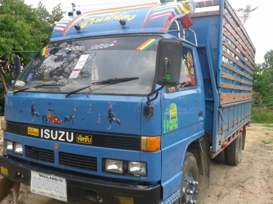 ***ขายแล้วครับขอบคุณ Truck2hand ขาย6ล้อ 115 ยอดนิยม ISUZU NPR 115 JAANPR59LK ห้างแท้เกียร์ยาว ปี39 เครื่องเดิมเกียร์ใหญ่ เครื่อง4BD1 115แรงฝาดำ เครื่องแน่นๆ แรงดี ไม่เยิ้ม เกียร์ยาวใส่เกียร์ร็อค ช่วงล่างคัสซีดีไม่ปะไม่ดาม คานหน้า6น็อตเดิม เฟืองท้ายF กระบะ