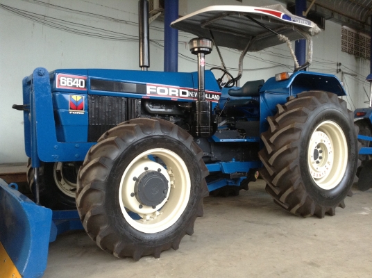 6640 นิวฮอลแลนด์ 2เพลา เช็คสภาพใหม่พร้อมผานหน้าหลัง(( (086-2126921))