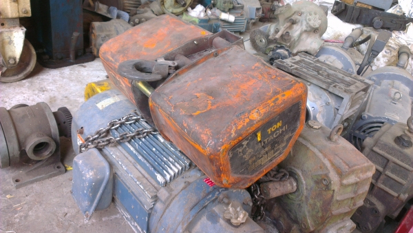 Sell> ขายวิ๊นสลิงมือสอง ยกได้ 500 KG. ของ LG เกาหลีแท้ ไฟ 3 เฟส ครับ กำแพงแสน นครปฐม