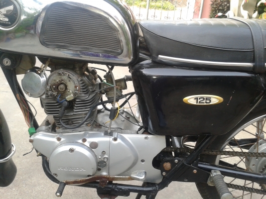 ขาย cd125 กระเป๋าใหญ่ 20000  ทองขาวสตาร์ตติด nobook  0819306939 โลตัส มหาชัย