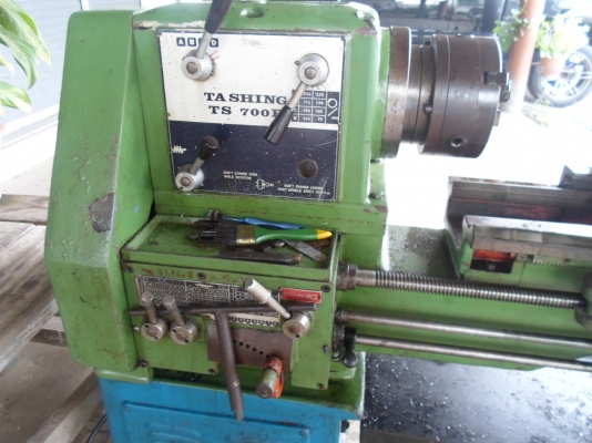 เครื่องกลึง 5 ฟุต 3 เพลา เกียร์บล็อก เกลียวมิลนิ้วไม่ต้องเปลี่ยนเฟือง 79,000