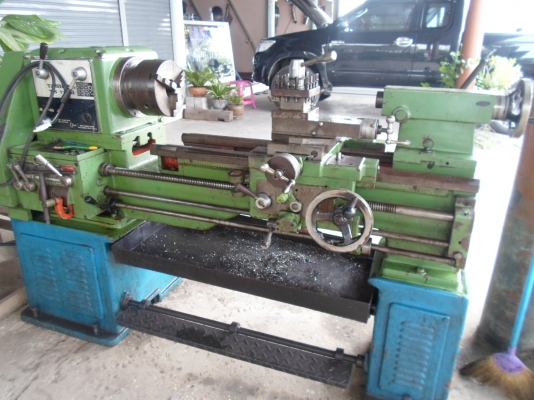 เครื่องกลึง 5 ฟุต 3 เพลา เกียร์บล็อก เกลียวมิลนิ้วไม่ต้องเปลี่ยนเฟือง 79,000