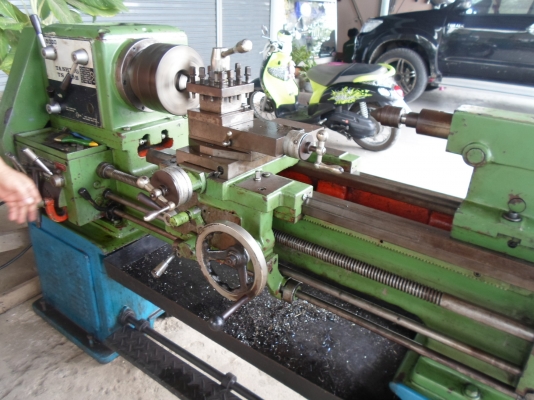 เครื่องกลึง 5 ฟุต 3 เพลา เกียร์บล็อก เกลียวมิลนิ้วไม่ต้องเปลี่ยนเฟือง 79,000
