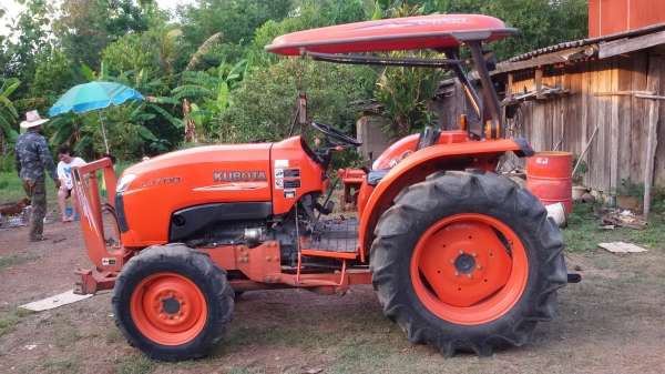 ขายรถไถคูโบต้า L4708 สวยๆ มีดันหน้า โรตารี่ เอกสารพร้อมโอน