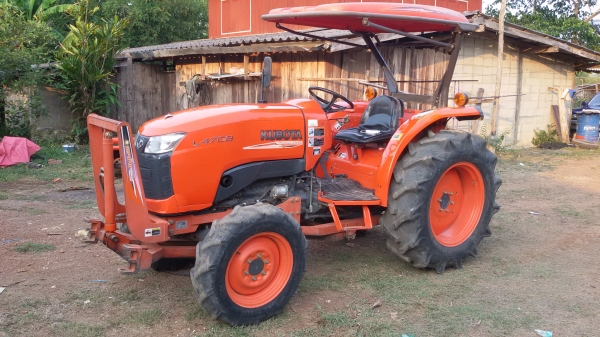 ขายรถไถคูโบต้า L4708 สวยๆ มีดันหน้า โรตารี่ เอกสารพร้อมโอน