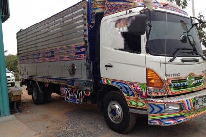 HINO FC9J หัว500 ดั้มเกษตรปี 53 เครื่อง145 แรง ภาษี ม79