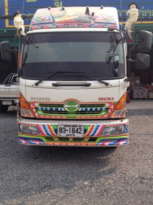 HINO FC9J หัว500 ดั้มเกษตรปี 53 เครื่อง145 แรง ภาษี ม79