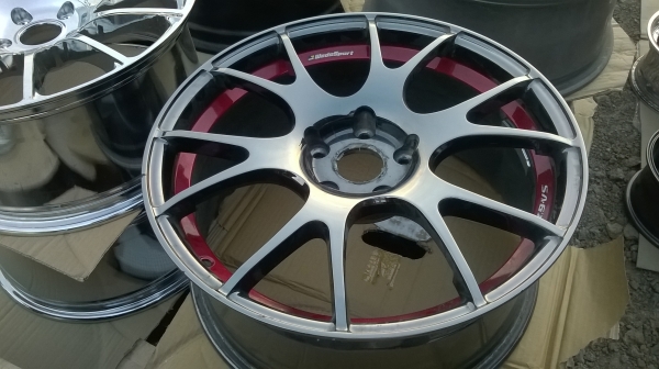 ขายล้อขอบ18  5รู114 ชุดละ8500