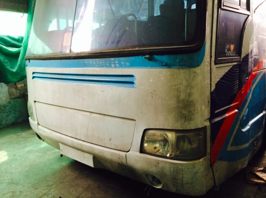 ขาย ตัวถังรถบัส ทรง O404 (อู่พานทองโรง 2) พร้อมแอร์ Nippon Denso LD8