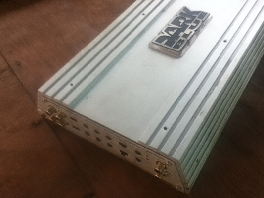 ขายแอมป์ Dark blue 4 รุ่น HO-1400.4 (4ch) 1400w เสียงดีขายถูกๆ 1800.-