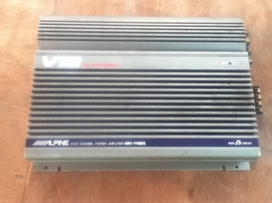 ขายแอมป์ Alpine รุ่น MRV-F400s (4ch) ขายถูกๆ 1700.-