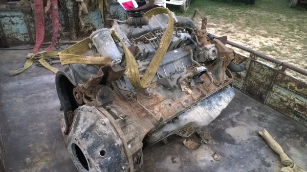 ขาย...เครื่องยนต์ISUZU 6RB1 เอาไว้สำรองหรือเอาไปเช็คใหม่..ไม่มีปั้มโซ่ล่า มีหน้าเล่มทะเบียน....