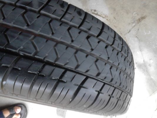 195R14 ยางปี13. เส้นยังแดงอยู่   195R14   มี 4;เส้น  tel.081-427-3941