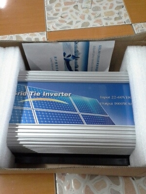 กริดอินเวอร์เตอร์  22-60 VDC  1000 watt