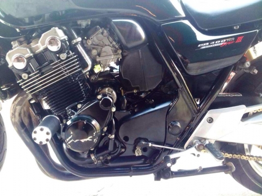 ต้ำพระราม2ขาย HONDA CB400 VTEC 2 ปี2002 สภาพนางฟ้า อินวอย์สรรพสามิตแท้ เทคเปิดทุกเกียร์ เก็บงานสวยเรียบร้อยทั้งคัน